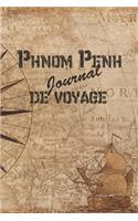 Phnom Penh Journal de Voyage: 6x9 Carnet de voyage I Journal de voyage avec instructions, Checklists et Bucketlists, cadeau parfait pour votre séjour en Phnom Penh et pour chaque