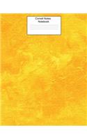 Cornell Notes Notebook: Cute Yellow Cornell Notebook for Work, Class, Notes, or Home Use-8.5x11-110 Pages-Efficient Way to Use Cornell Method Note Taking System