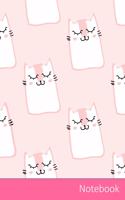 Notebook: Motif, Rose, Mignon, Doux Carnet / Journal / Livre d'écriture / Calepin / Agenda / Notes - 6 x 9 pouces (15,24 x 22,86 cm), 150 pages, surface brill