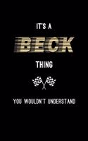 It's A Beck Thing, You Wouldn't Understand