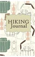 Hiking Journal: Hike Log Book - 50 Hikes - Compact Hiking Notebook (Outdoor Journal - Travelers Notebook - For Boy Scouts or Girl Scouts and Hikers - Hiking Equipme