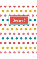 Journal: Bright Polka Dot