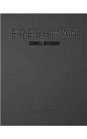 Freshman Cornell Notebook