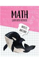 Math Graph Paper Notebook