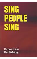 Sing People Sing