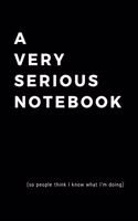 A Very Serious Notebook