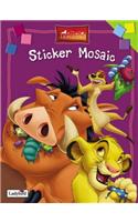 The Lion King Sticker Mosaic (Disney Sticker Mosaic)