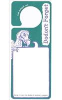 Dodon't Forget Dodo Door Pad