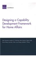 Designing a Capability Development Framework for Home Affairs