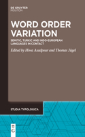 Word Order Variation: Semitic, Turkic and Indo-European Languages in Contact