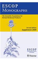 Escop Monographs. Second Edition Supplement 2009
