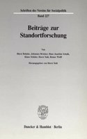 Beitrage Zur Standortforschung