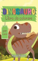 Dinosauro Libro da colorare per bambini