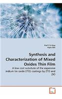 Synthesis and Characterization of Mixed Oxides Thin Film