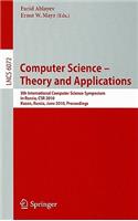 Computer Science -- Theory and Applications