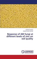Response of AM fungi at different levels of zinc on soil quality