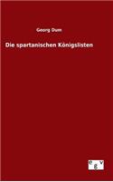 spartanischen Königslisten