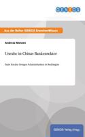 Unruhe in Chinas Bankensektor