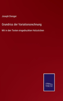 Grundriss der Variationsrechnung