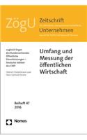 Umfang Und Messung Der Offentlichen Wirtschaft