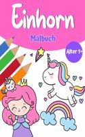 Magisches Einhorn-Malbuch fur Madchen 1+