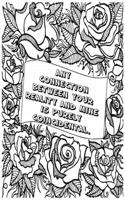 Any Connection Between Your Reality and Mine Is Purely Coincidental.: Adult Coloring Book: Beautiful designs for Stress Relief and Relaxation ( Word Filled Fun)