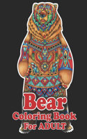 Bear Coloring Book for Adult