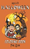 Halloween Coloring Book for Kids: A fun Halloween coloring book gift for kids