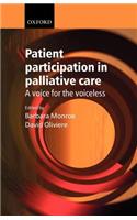 Patient Participation in Palliative Care