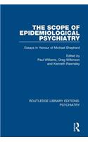 The Scope of Epidemiological Psychiatry