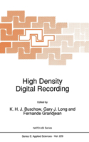 High Density Digital Recording