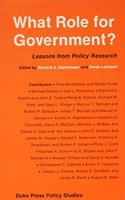 What Role for Government?