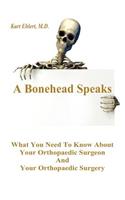 A Bonehead Speaks