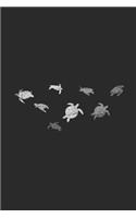 The Turtle: Turtles Notebook, Graph Paper (6 x 9 - 120 pages) Animal Themed Notebook for Daily Journal, Diary, and Gift