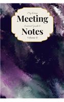 My Boring Meeting Survival Guide & Notes