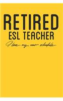 Retired ESL Teacher