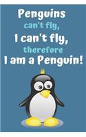 Penguin Journal: Unique Penguins Gift Notebook for Animal Lovers (120 Pages) Blank Lined Journal / Penguins Notebook for Kids / Great for Writing Notes and Ideas / S