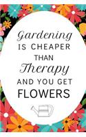 Gardening Is Cheaper...
