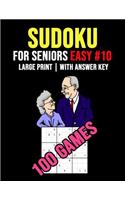 Sudoku For Seniors Easy #10 - 100 Games