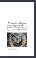 The Princeton Colloquium; Lectures on Mathematics, Delivered September 15 to 17, 1909, Before Member