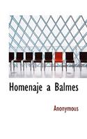 Homenaje a Balmes