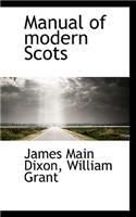 Manual of Modern Scots