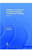 Handbook of Research in Second Language Teaching and Learning