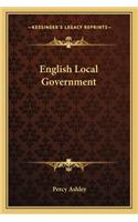 English Local Government