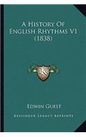 History Of English Rhythms V1 (1838)