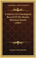 History Or Genealogical Record Of The Messler Metselaer Family (1903)