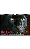 Big Cats Faces of the Most Beautiful Predators 2017: The World's Biggest and Most Beautiful Cats(Calvendo Animals)