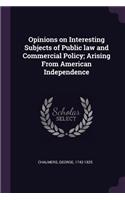 Opinions on Interesting Subjects of Public law and Commercial Policy; Arising From American Independence