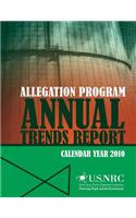 Allegation Program Annual Trends Report- Calendar Year 2010