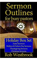 Sermon Outlines for Busy Pastors